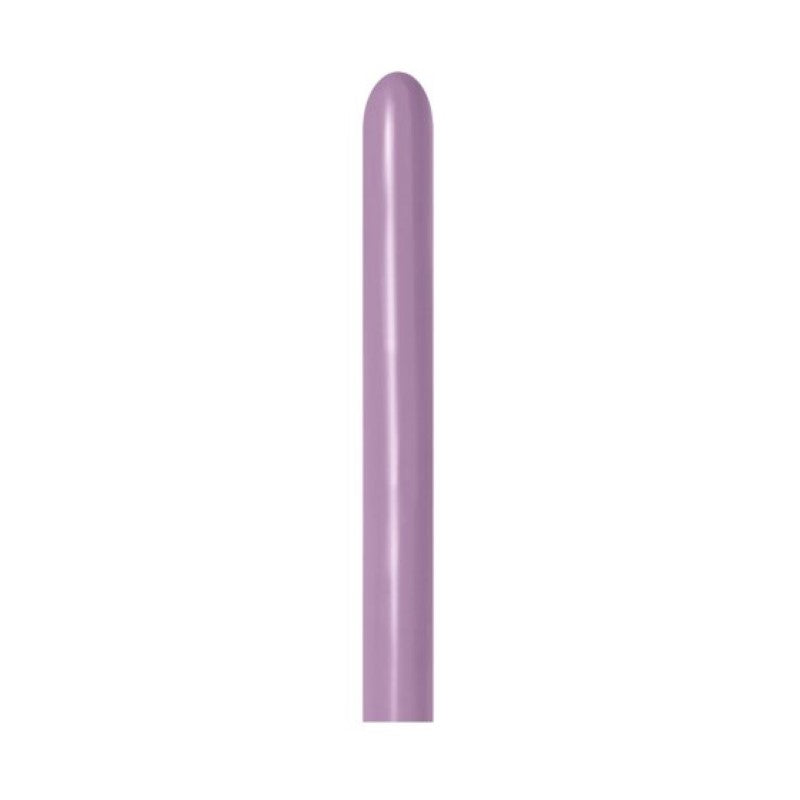 Pastel dusk lavender latex balloons in a 50PK, perfect for elegant celebrations and versatile decorations.