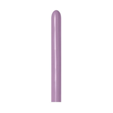 Pack of 100 pastel dusk lavender latex balloons, perfect for elegant celebrations and creative décor.