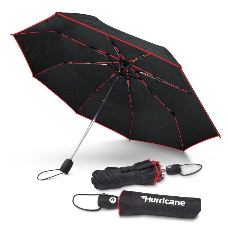 Umbrella - PEROS Hurricane City (Red/Black)