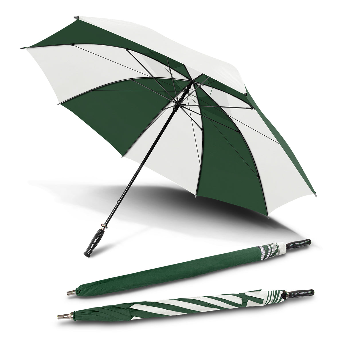 Sport Umbrella - Hurricane (Bottle Green / White)