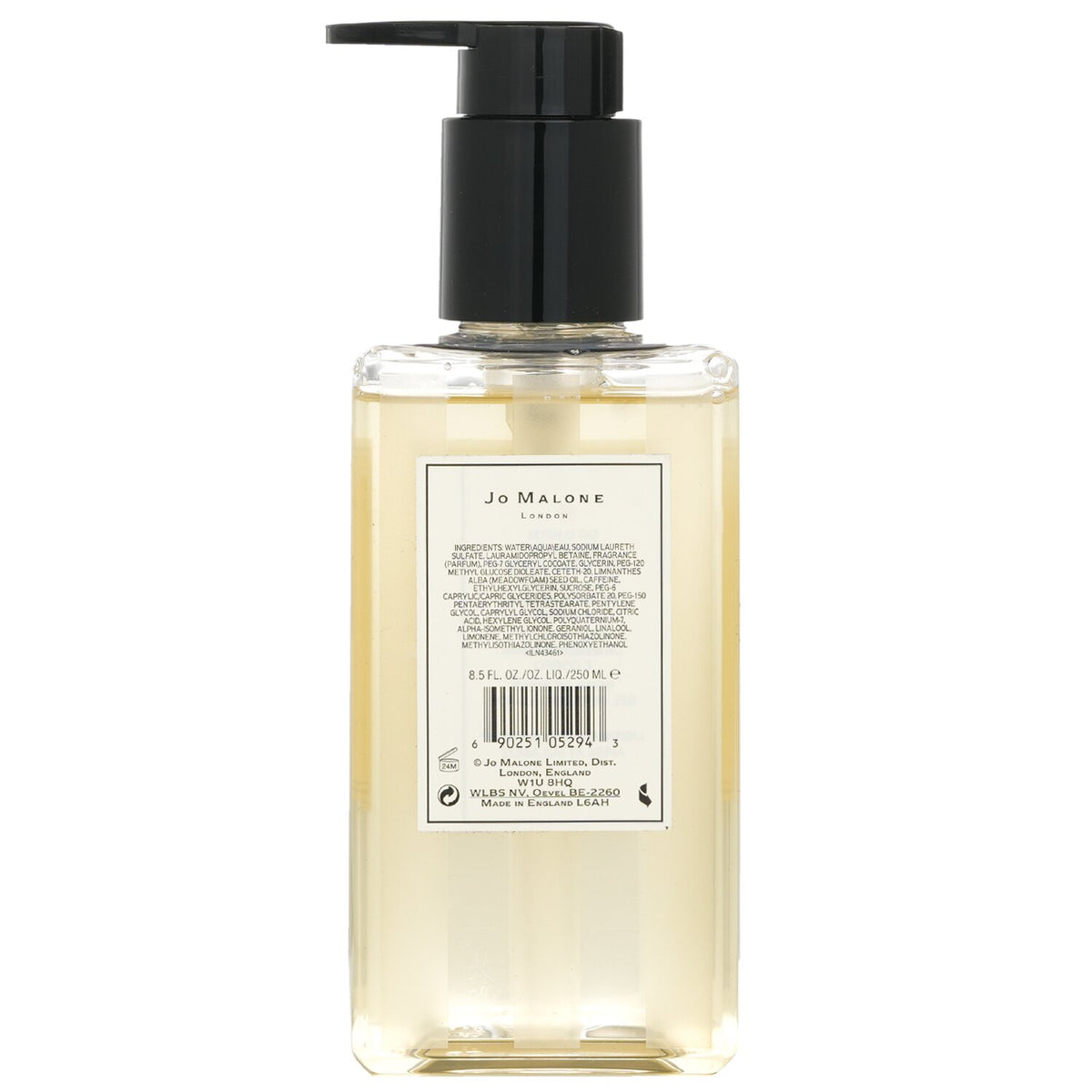 Jo Malone - Wood Sage & Sea Salt Body & Hand Wash (With Pump)  - 250ml/8.5oz