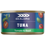 Sealord Sensations Tuna Tomato & Basil Can 185g