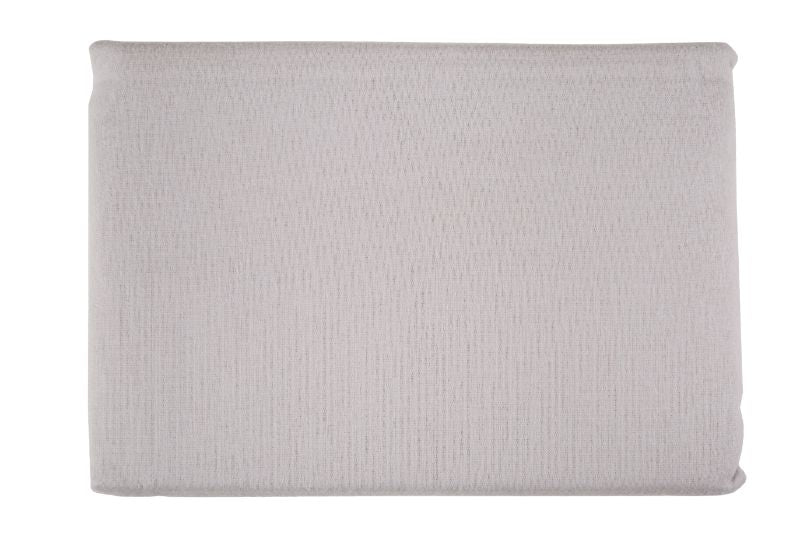 Luxurious silver double sheet set made of 100% cotton flannelette, providing warmth and comfort for a cozy night's sleep.