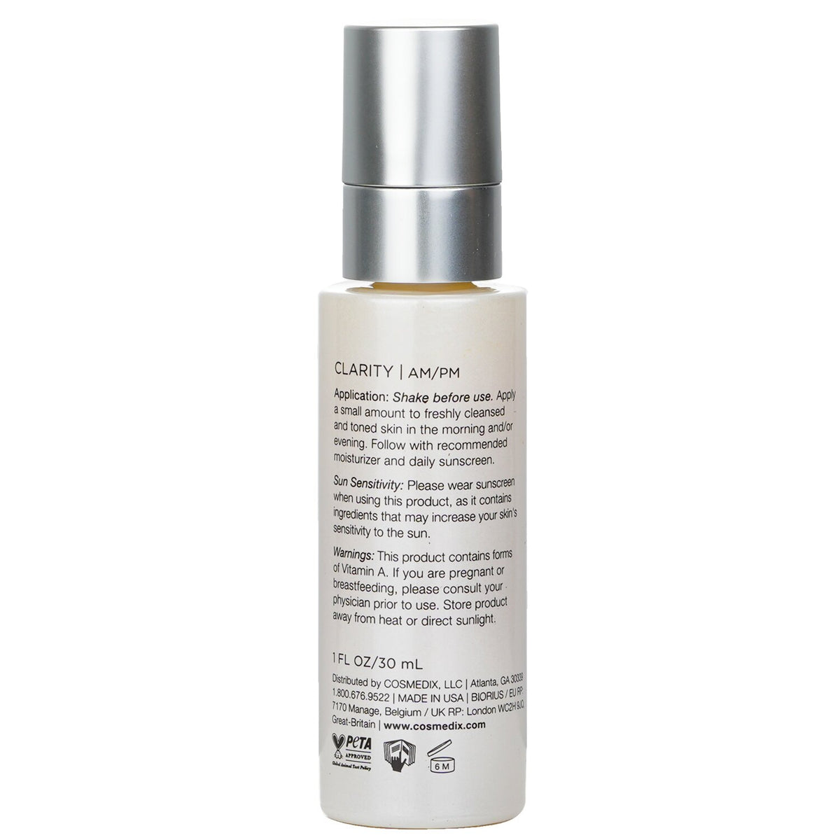 CosMedix - Clarity Skin-Clarifying Serum  - 30ml/1oz
