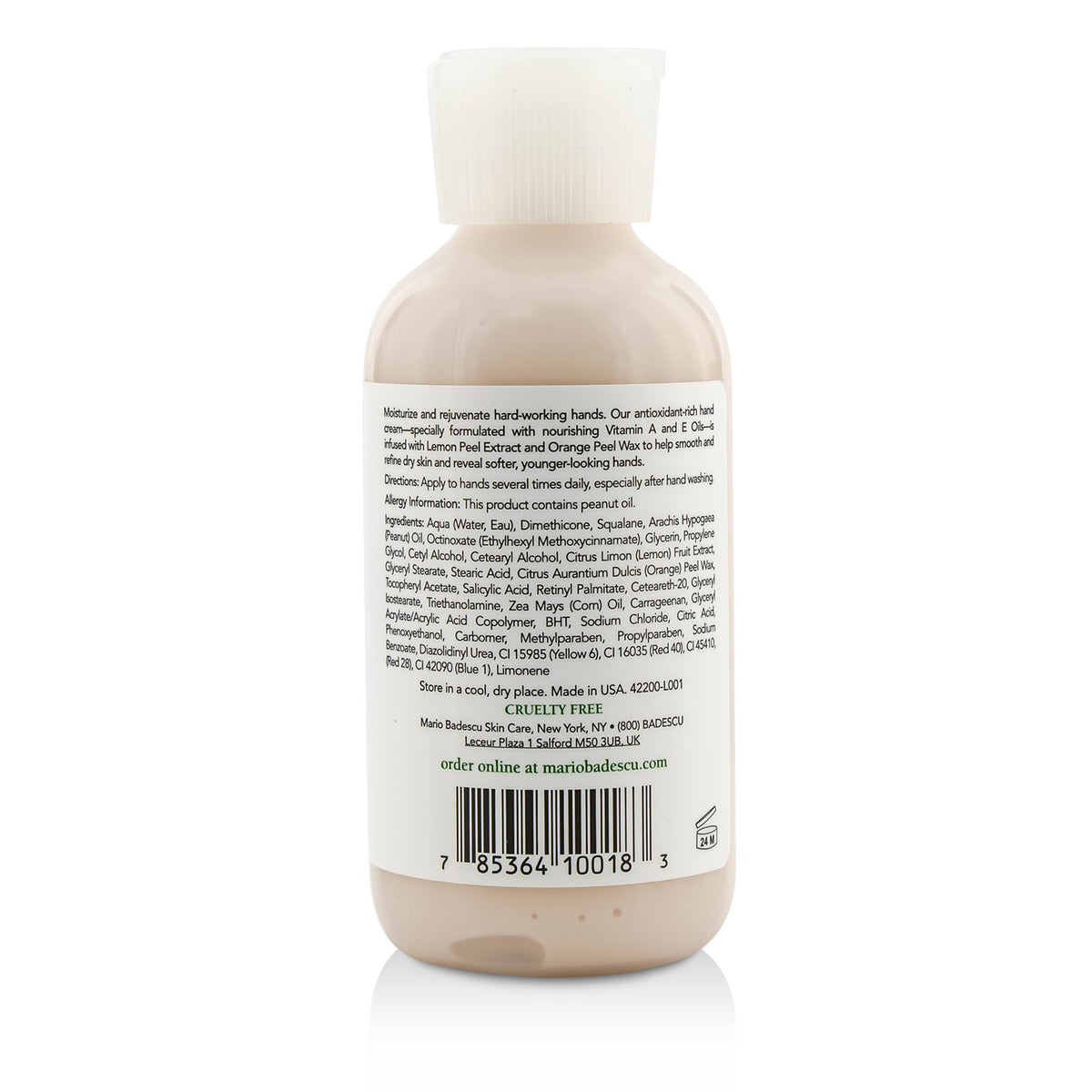 Mario Badescu - Fruit And Vitamin A Hand Cream - For All Skin Types  - 118ml/4oz