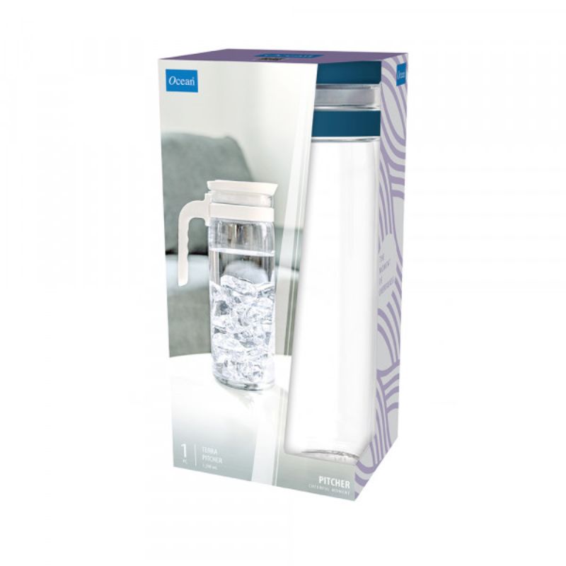 Ocean Terra Pitcher 1390ml Atlantic Blue