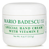 Mario Badescu - Special Hand Cream with Vitamin E - For All Skin Types  - 113g/4