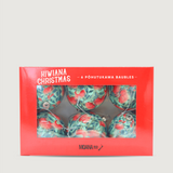 Moana Road - Christmas Bauble Decorations - Pohutukawa - 2 units