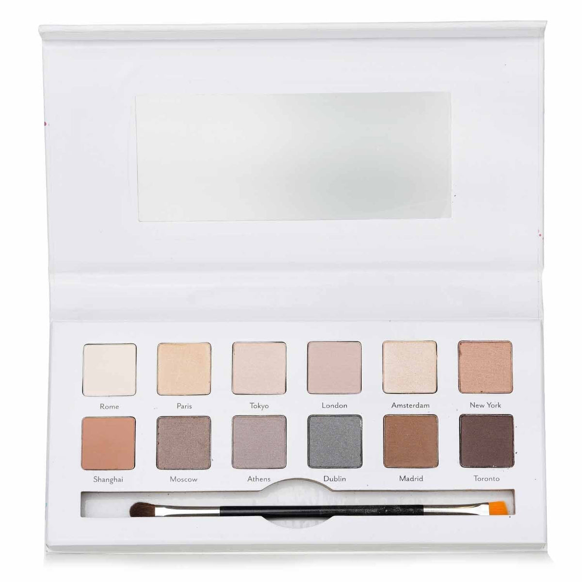 Cargo - Around the World Eye Shadow Palette (12x Eye Shadow, 1x Shadow Brush)  -