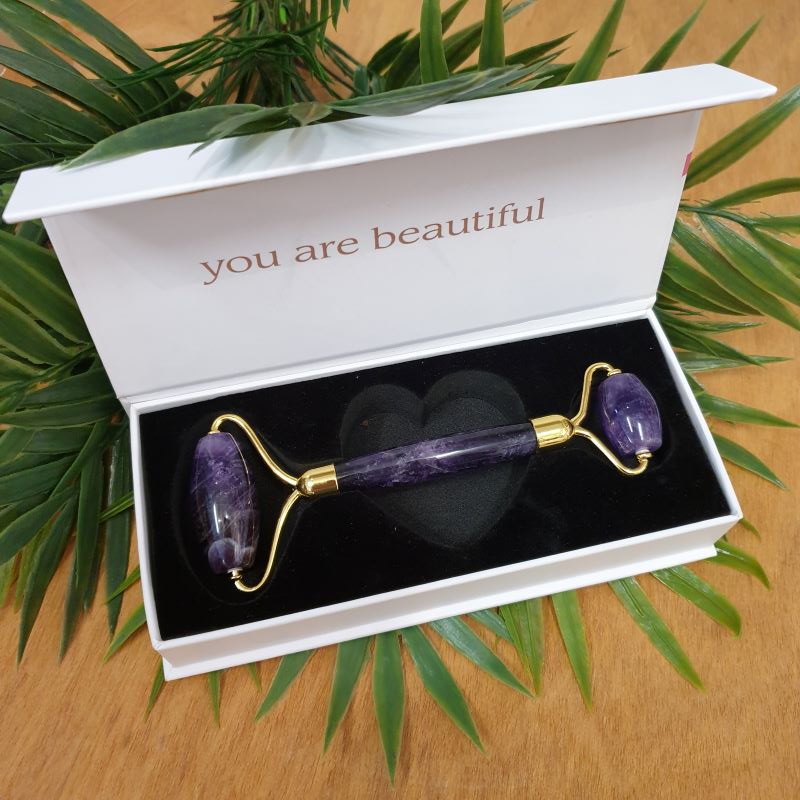 Amethyst Crystal Facial Roller
