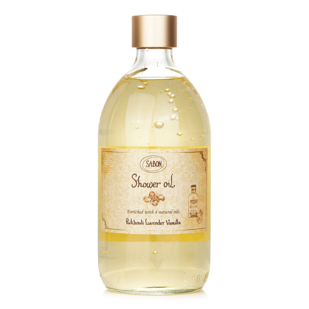 Sabon - Shower Oil - Patchouli Lanvender Vanilla  - 500ml/17.59oz