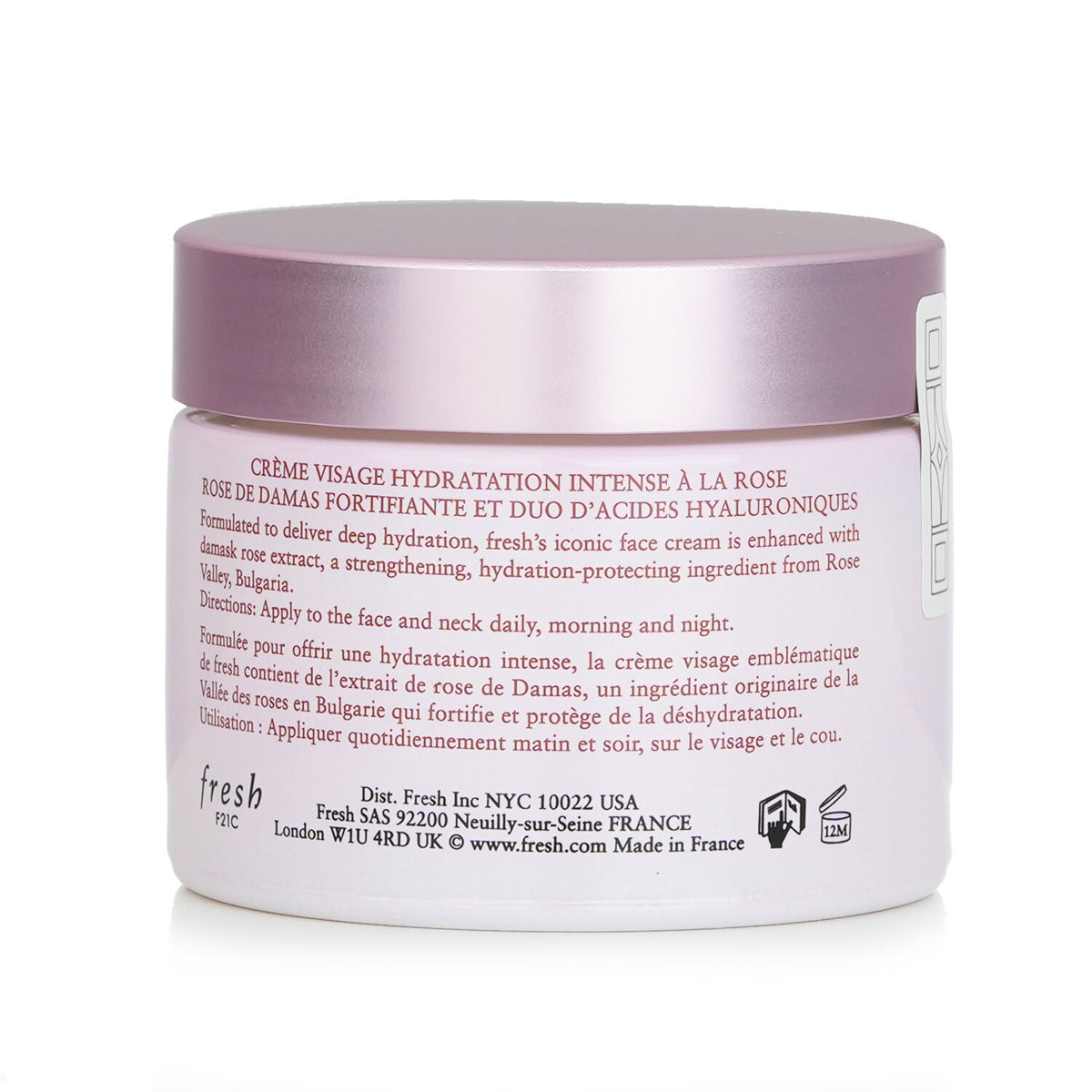 Fresh - Rose Deep Hydration Face Cream - Normal to Dry Skin Types  - 50ml/1.6oz