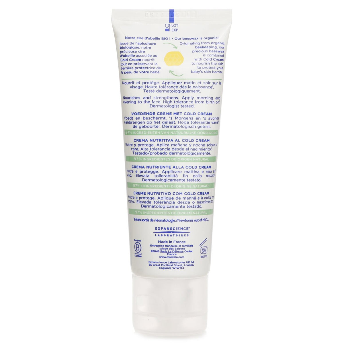 Mustela Nourishing Cream With Cold Cream 40ml/1.35oz