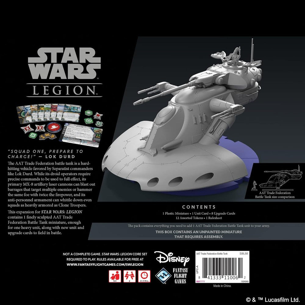 Star Wars: Legion  - AAT Trade Federation Battle Tank Unit Expansion