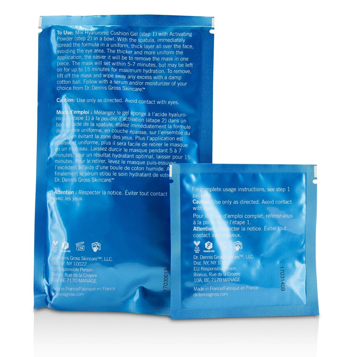 Dr Dennis Gross - Hyaluronic Marine Hydrating Modeling Mask  - 4 Treatments