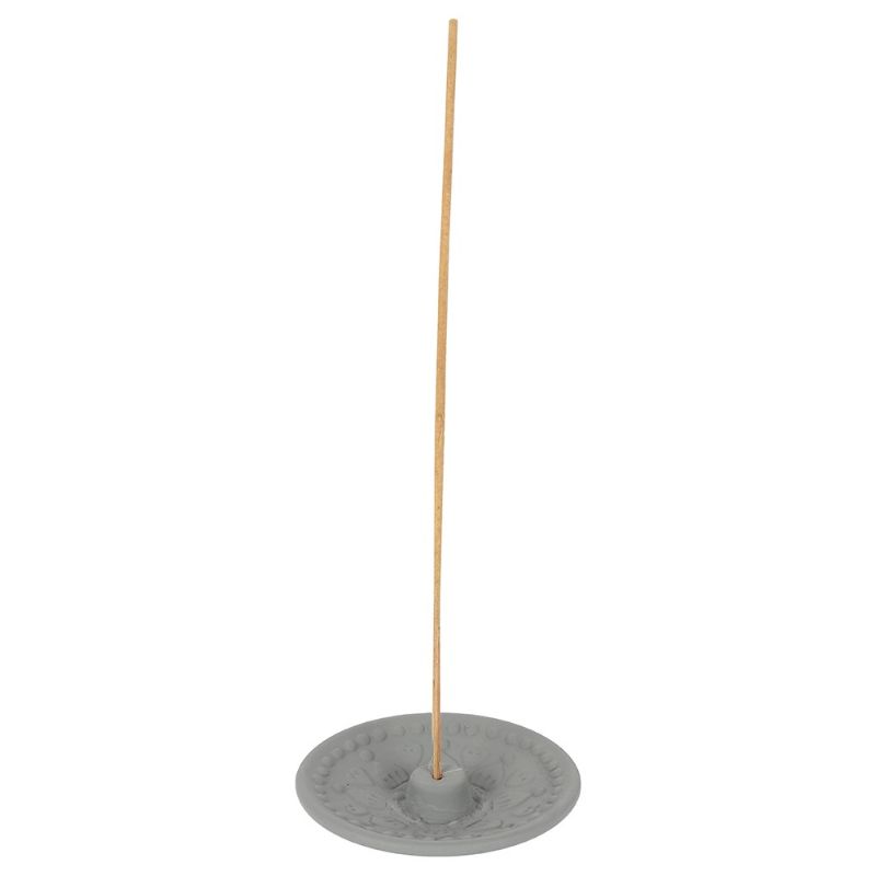 Terracotta Mandala Incense Plate