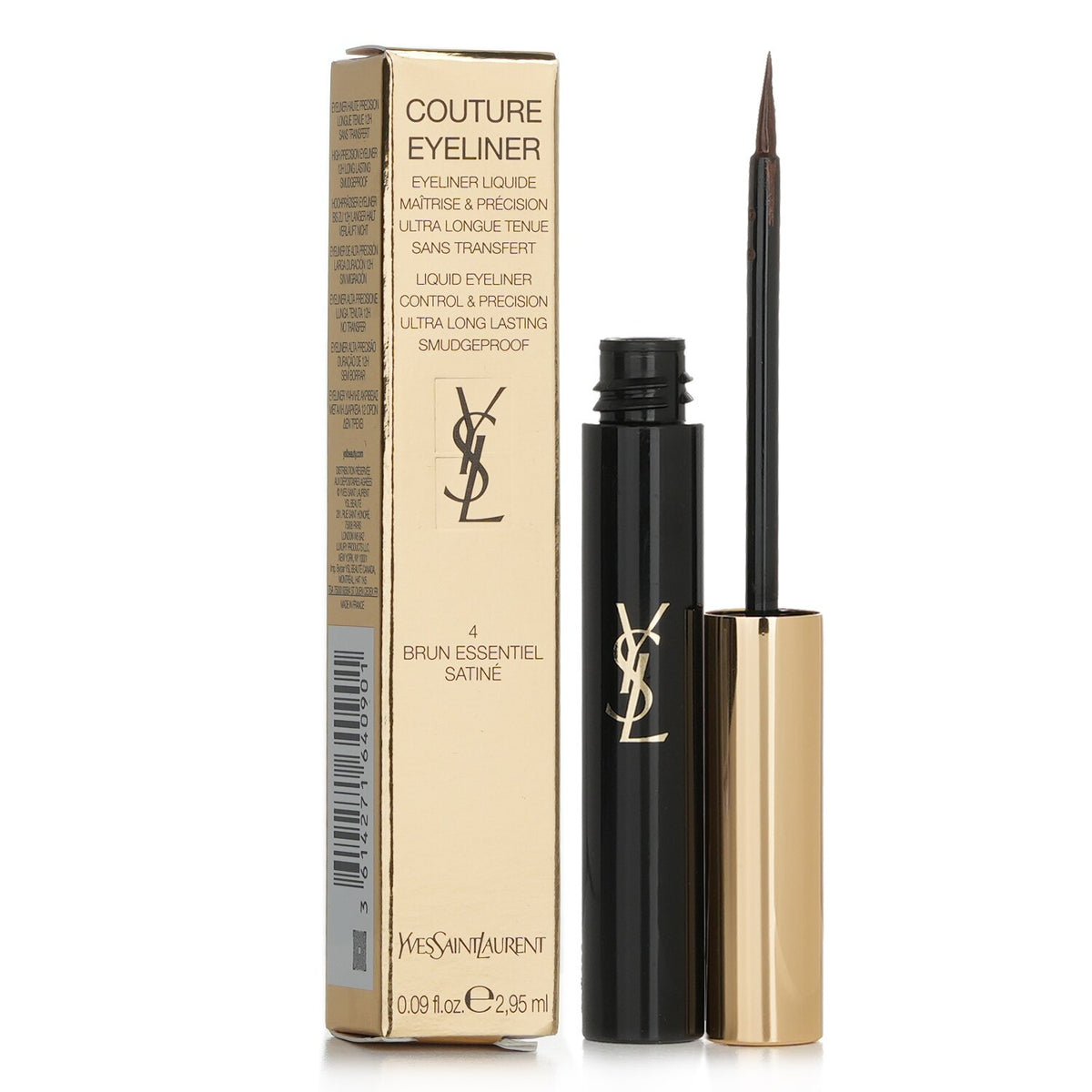 Yves Saint Laurent - Couture Liquid Eyeliner - # 4 Brun Essentiel Satine  - 2.95