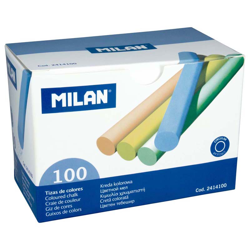 Milan Chalk White Box 100