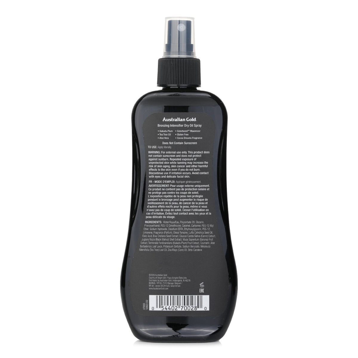 Australian Gold - Bronzing Intensifier Dry Oil Spray  - 237ml/8oz