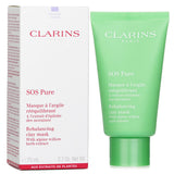 Clarins - SOS Pure Rebalancing Clay Mask with Alpine Willow - Combination to Oil