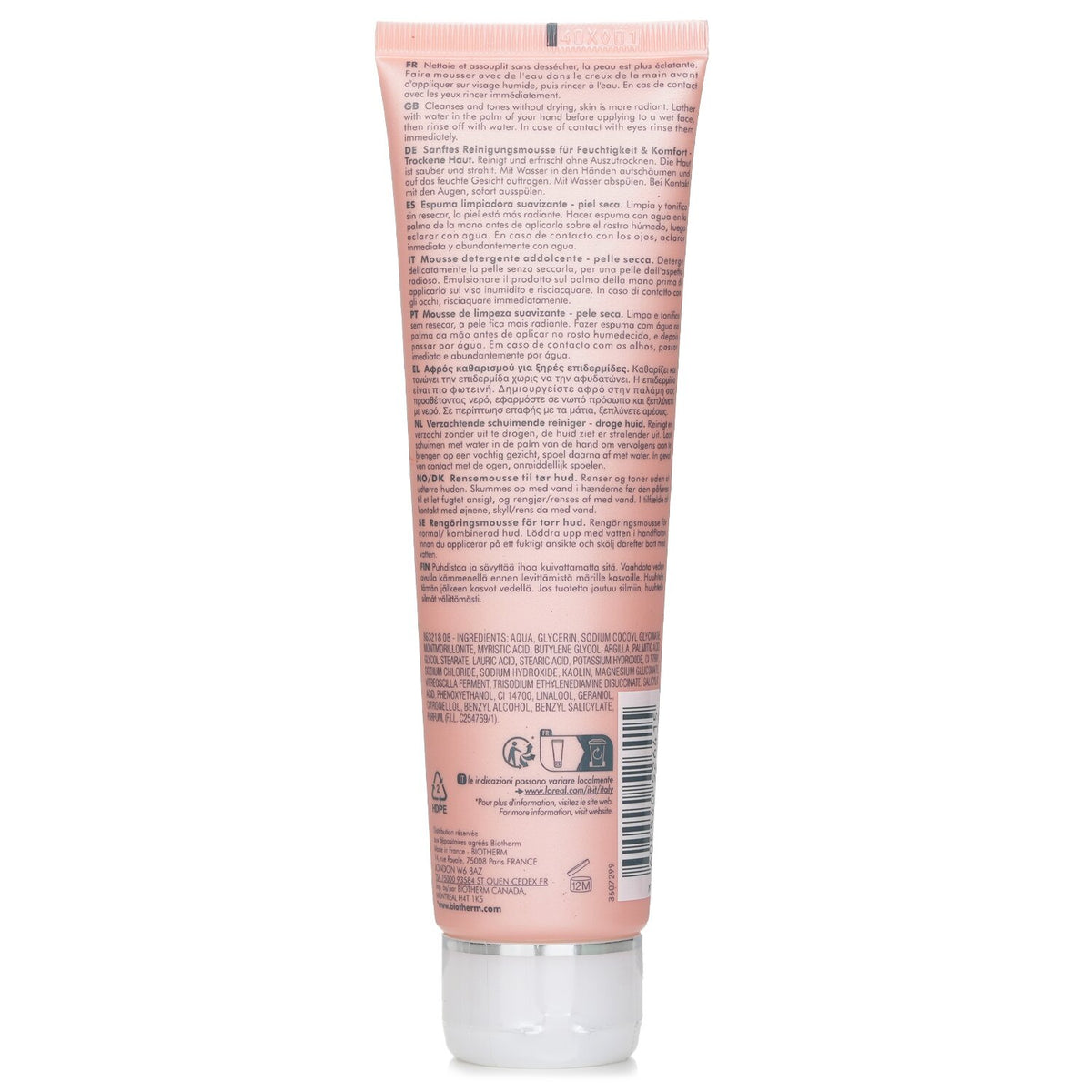 Biotherm - Biosource Softening Foaming Cleanser - For Dry Skin  - 150ml/5.07oz