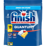 Finish Quantum Dishwasher Tablets Lemon 18pack