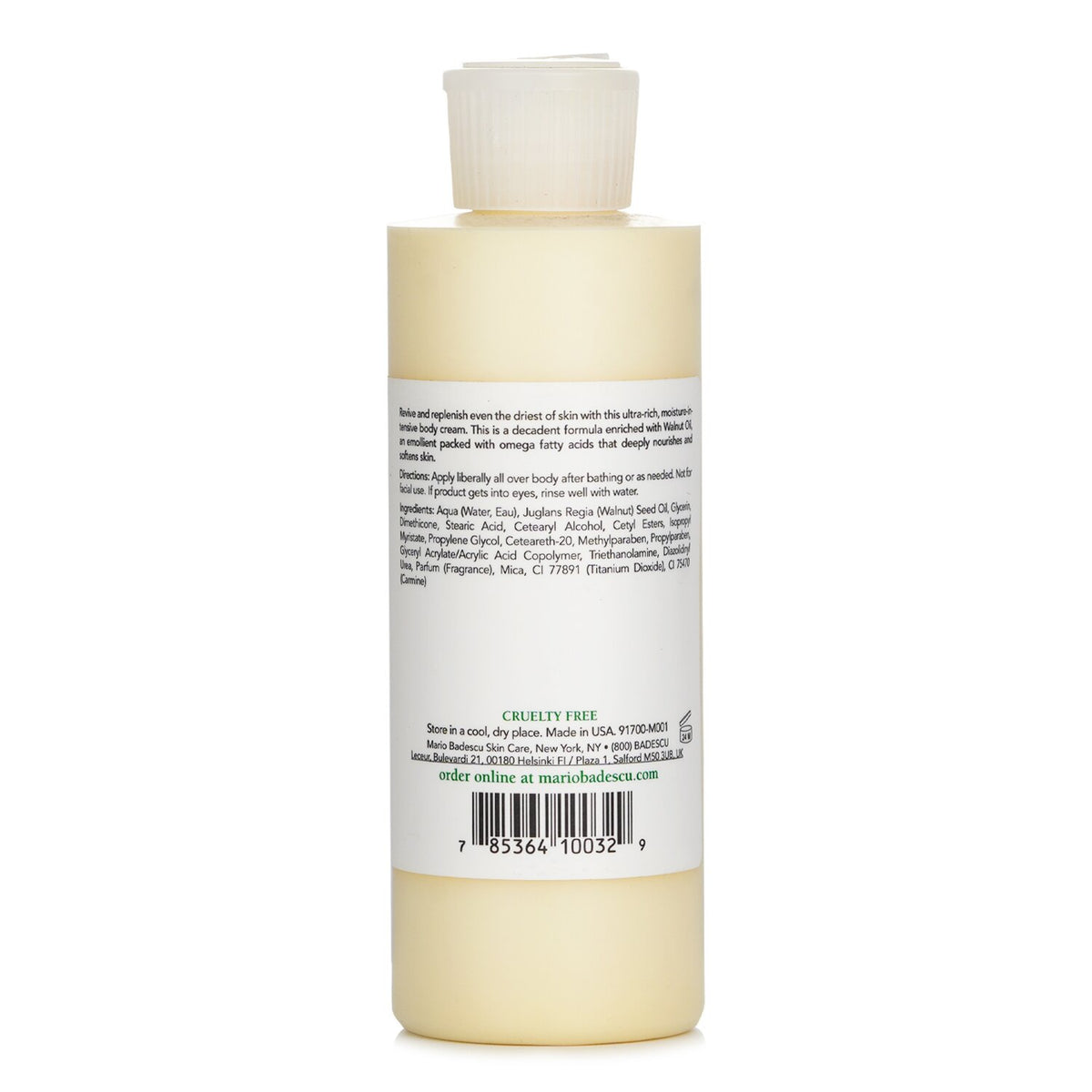 Mario Badescu - Walnut Body Lotion - For All Skin Types  - 177ml/6oz