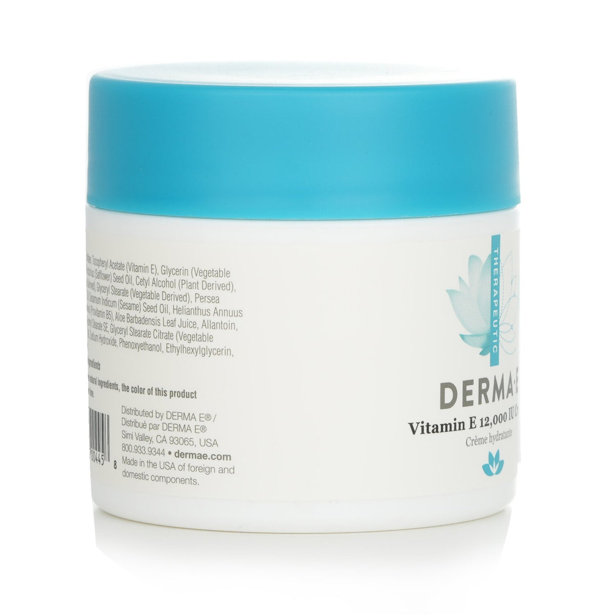 Derma E Therapeutic Vitamin E 12,000 IU Cream  113g/4oz