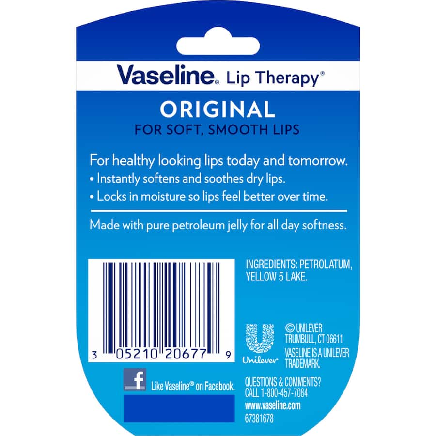 Vaseline Lip Therapy Original 7g