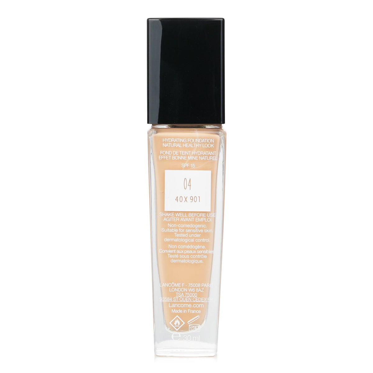 Lancome - Teint Miracle Hydrating Foundation Natural Healthy Look SPF 15 - # 04