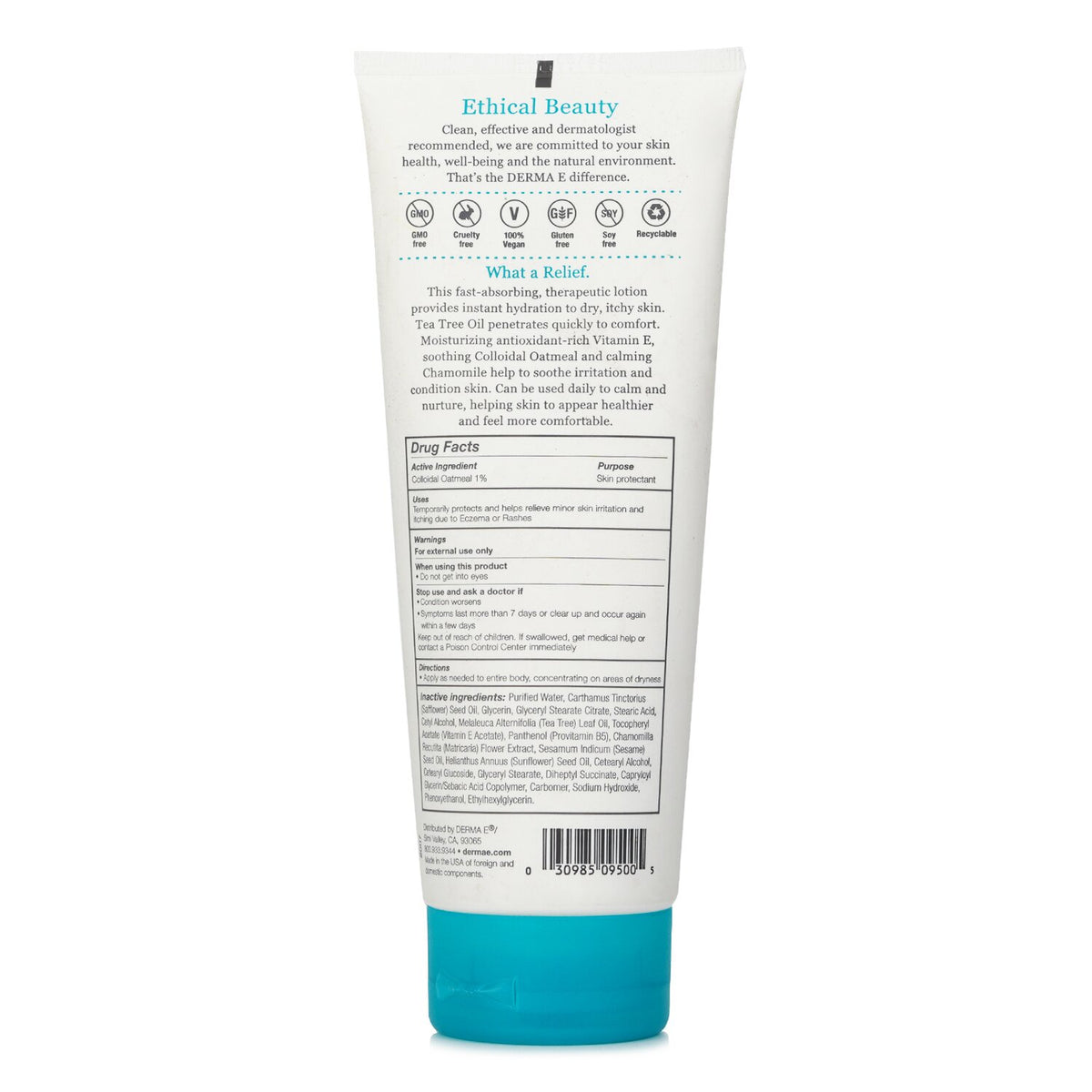 Derma E Therapeutic Itch Relief Lotion  227g/8oz