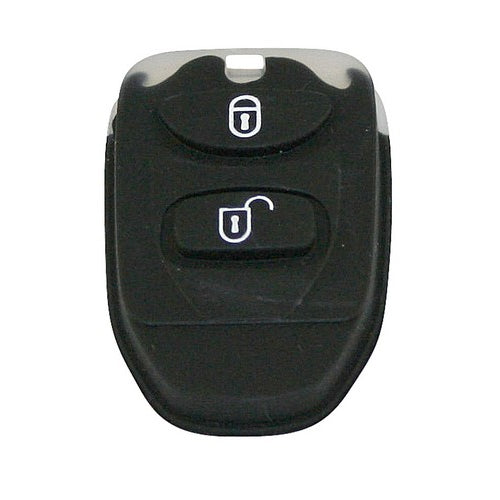 Sleek Hyundai 2-button remote key fob for vehicle locking/unlocking, designed for convenience and durability.