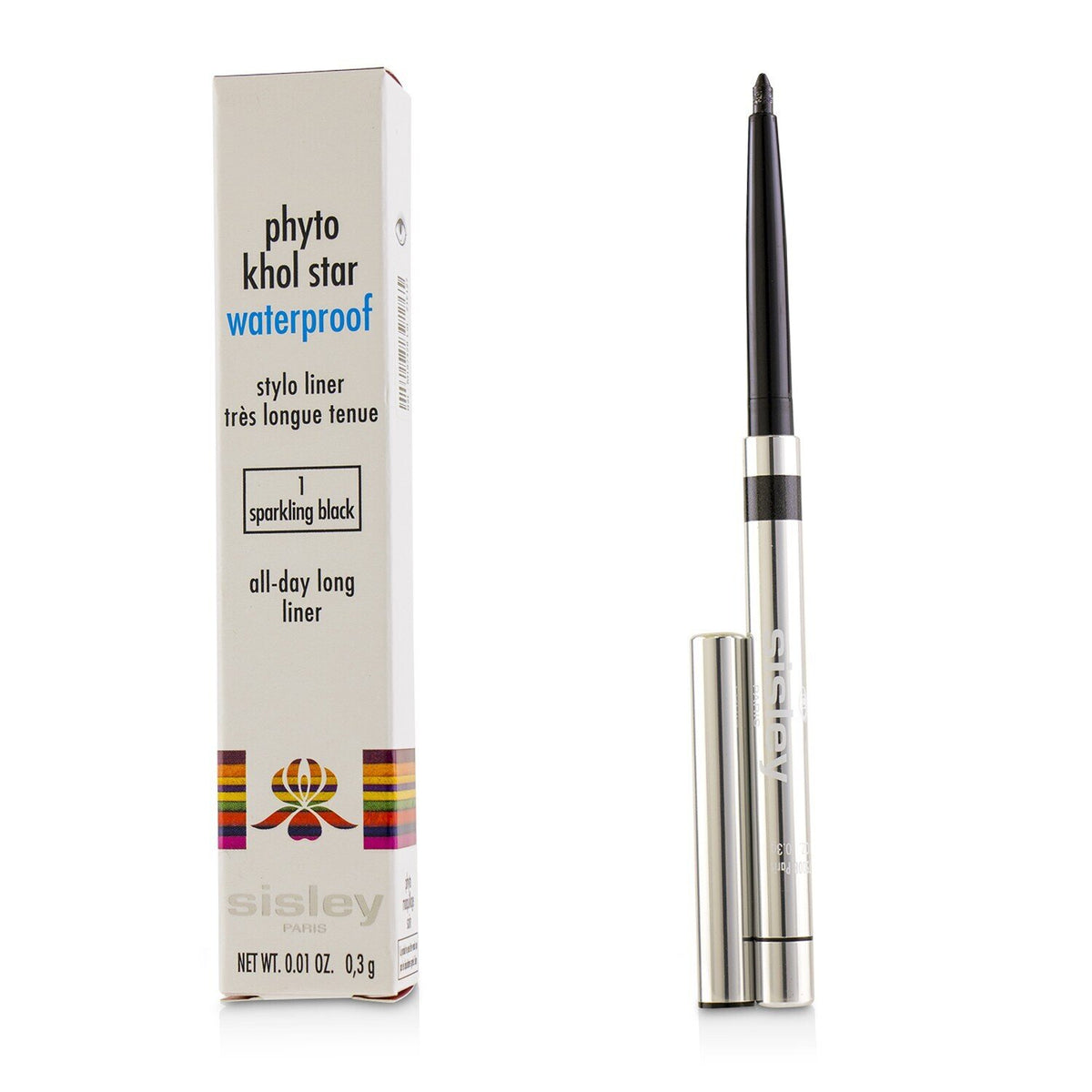 Sisley - Phyto Khol Star Waterproof - # 1 Sparkling Black  - 0.3g/0.01oz