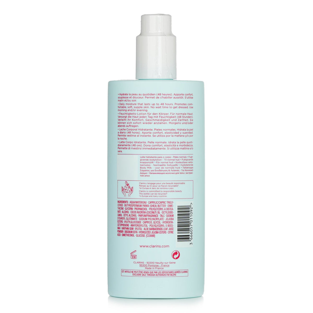 Clarins - Body-Smoothing Moisture Milk With Aloe Vera - For Normal Skin  - 400ml