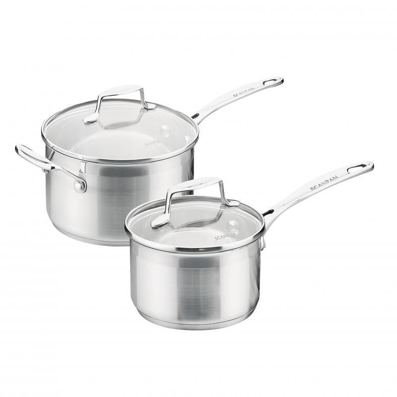 Scanpan Impact Saucepan Set | 16cm & 20cm
