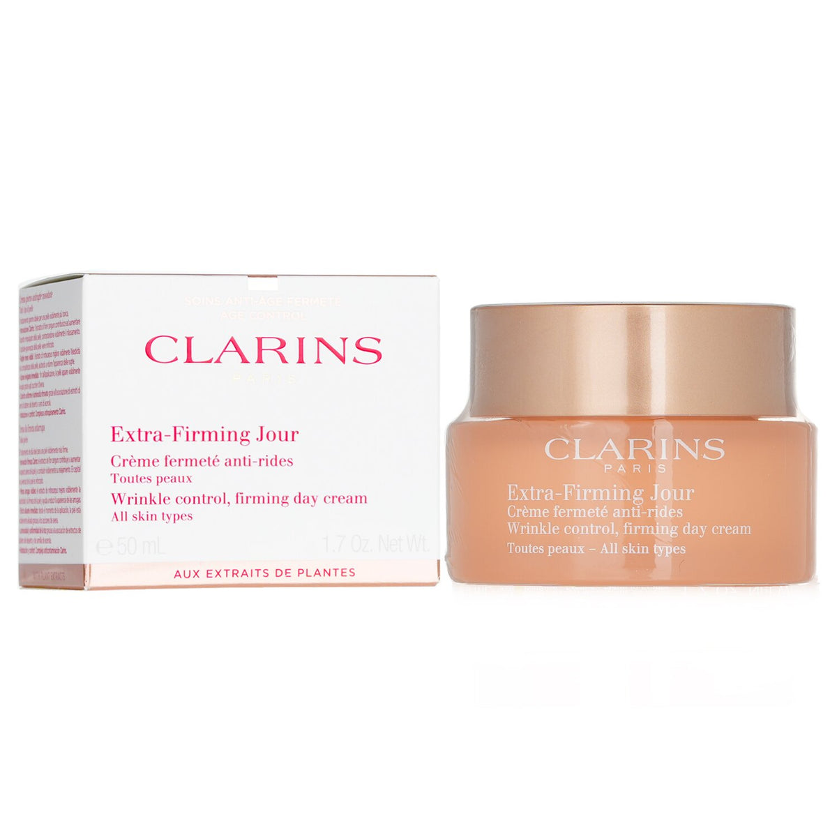 Clarins - Extra-Firming Jour Wrinkle Control, Firming Day Cream - All Skin Types