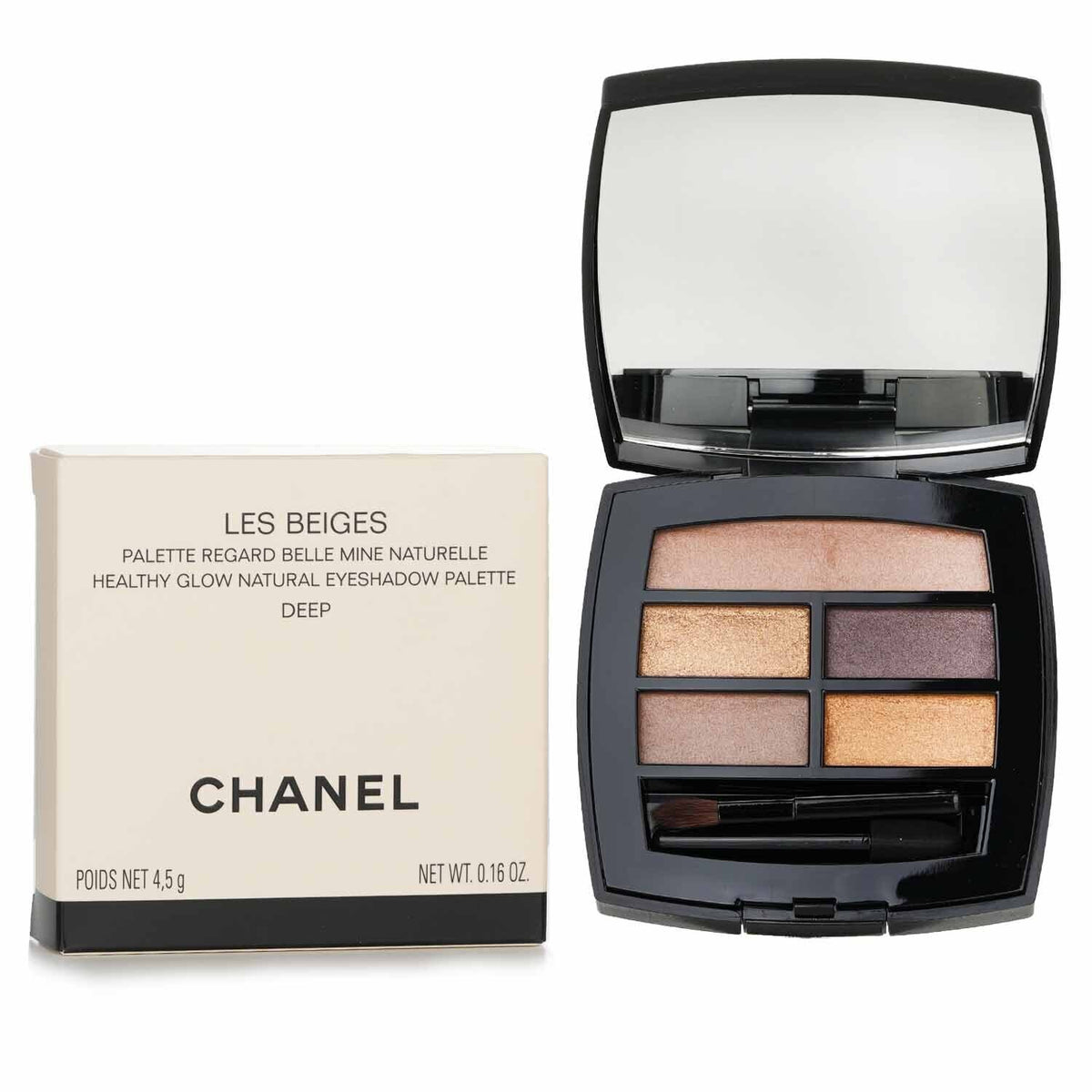 Chanel - Les Beiges Healthy Glow Natural Eyeshadow Palette - # Deep  - 4.5g/0.16
