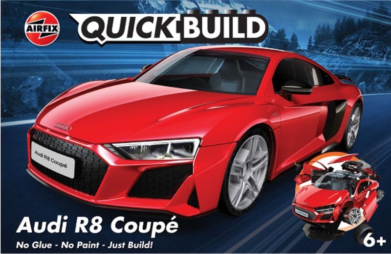 Airfix - QUICKBUILD Audi R8 Coupe - J6049