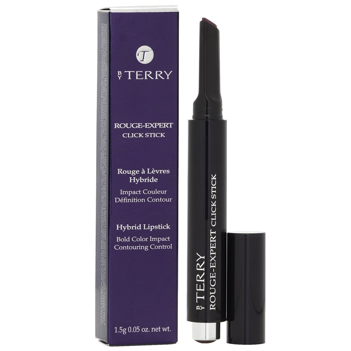 By Terry - Rouge Expert Click Stick Hybrid Lipstick - # 25 Dark Purple  - 1.5g/0