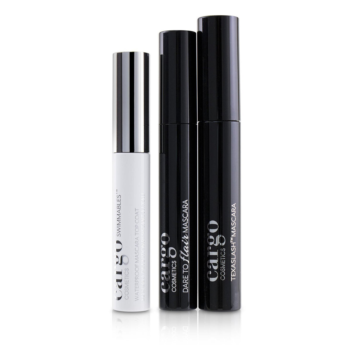 Cargo - Mascara Kit: 1x Dare To Flair Mascara, 1x Texalash Mascara, 1x Swimmable