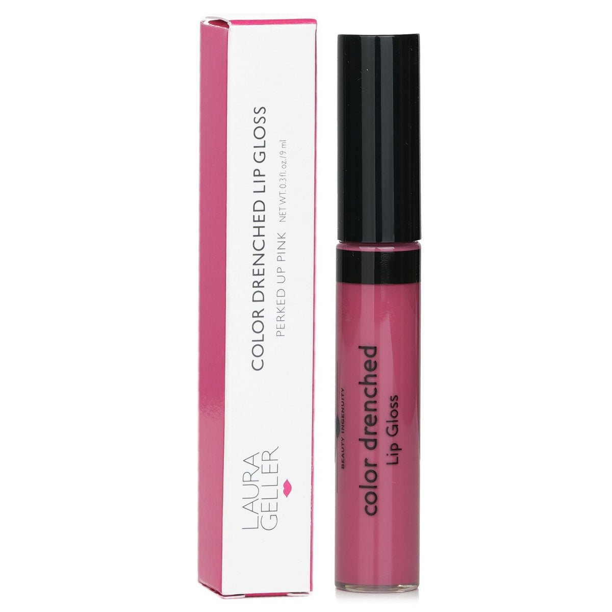 Laura Geller - Color Drenched Lip Gloss - #Perked Up Pink  - 9ml/0.3oz