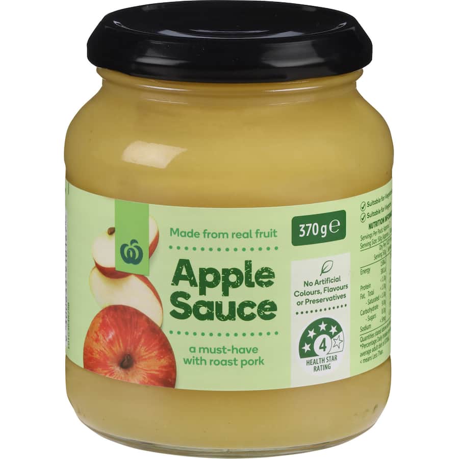 Woolworths Apple Sauce  370g
