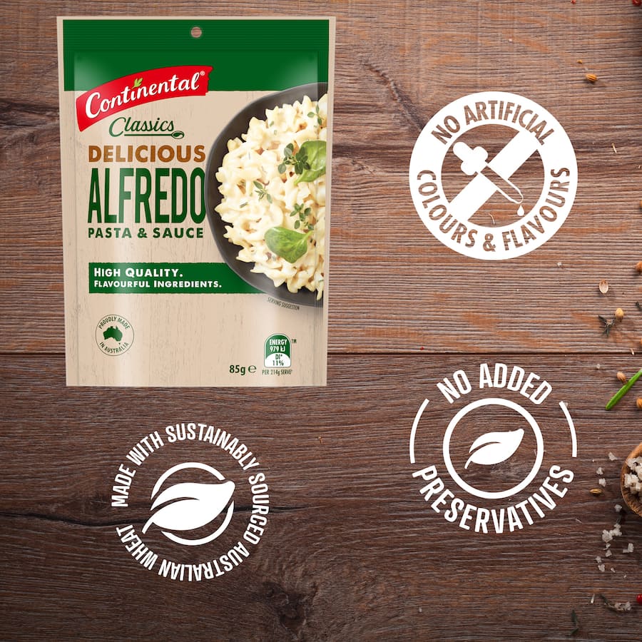 Continental Pasta & Sauce Alfredo 85g