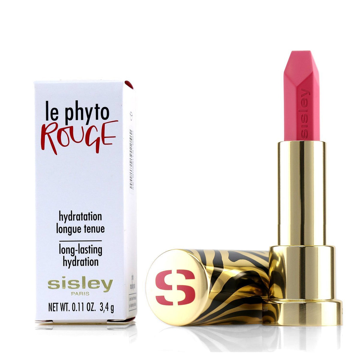 Sisley - Le Phyto Rouge Long Lasting Hydration Lipstick - # 23 Rose Delhi  - 3.4