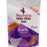 Nando's Peri Peri Rub Garlic Medium Sachet 25g