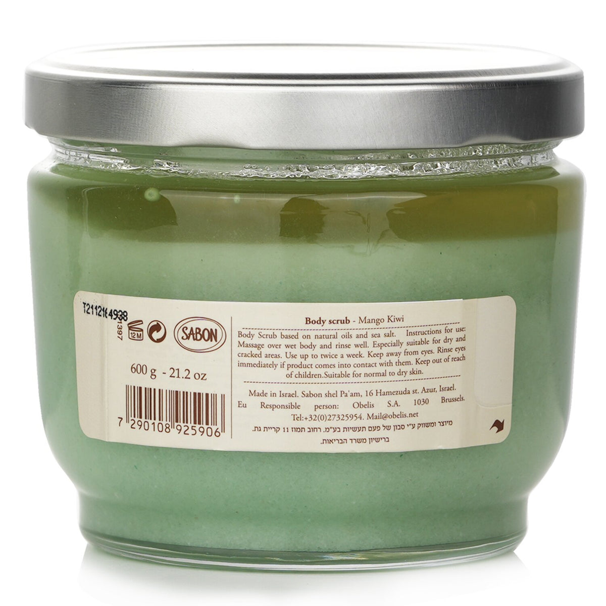 Sabon - Body Scrub - Mango Kiwi  - 600g/21.2oz
