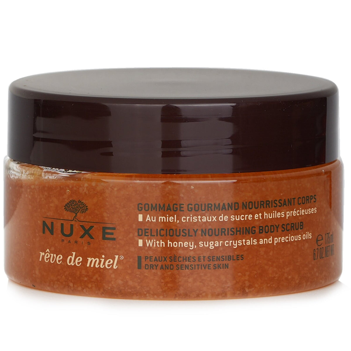 Nuxe Reve De Miel Deliciously Nourishing Body Scrub - For Dry & Sensitive Sk