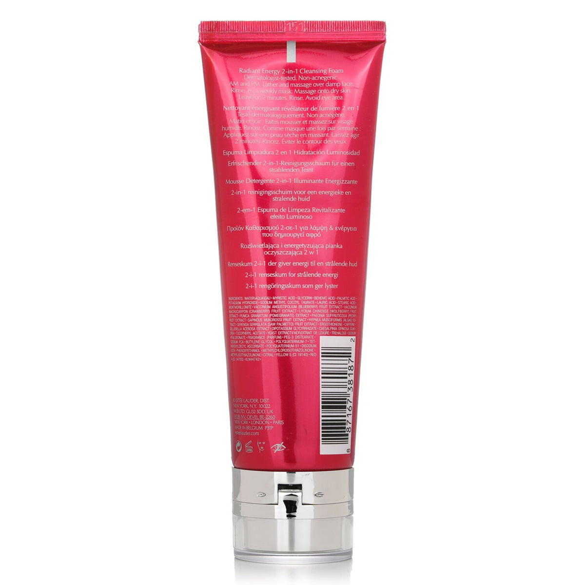Estee Lauder - Nutritious Super-Pomegranate Radiant Energy 2-In-1 Cleansing Foam