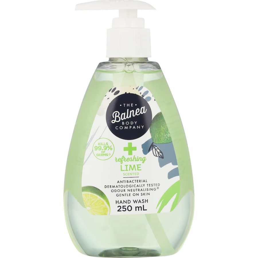 Balnea Hand Wash Lime Antibacterial 250mL