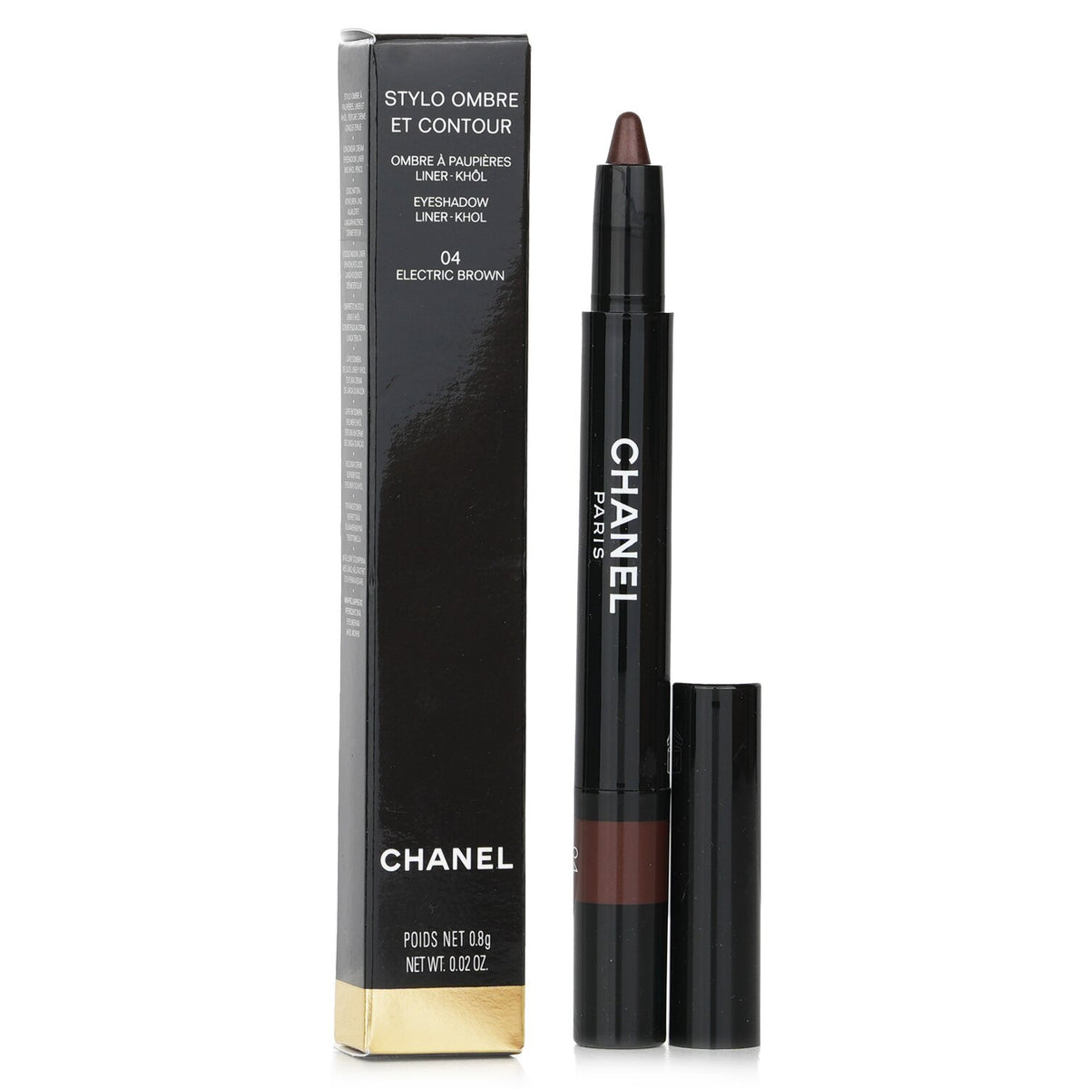 Chanel - Stylo Ombre Et Contour (Eyeshadow/Liner/Khol) - # 04 Electric Brown  -